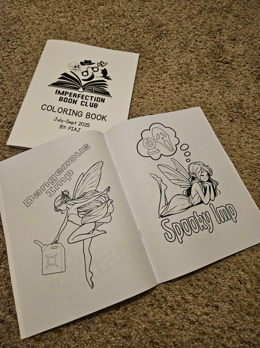 Imps Book Club Coloring Book-Adult