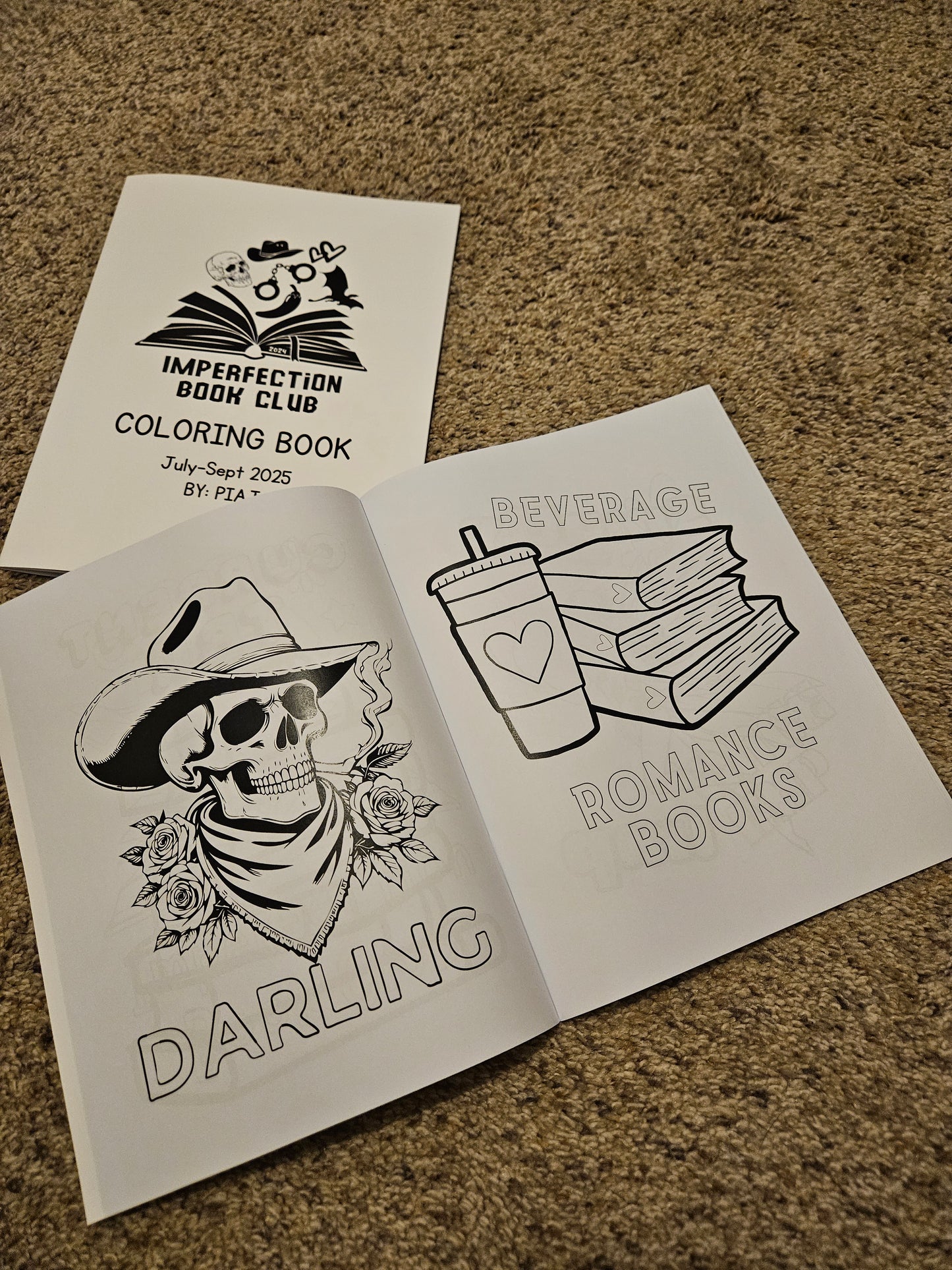 Imps Book Club Coloring Book-Adult
